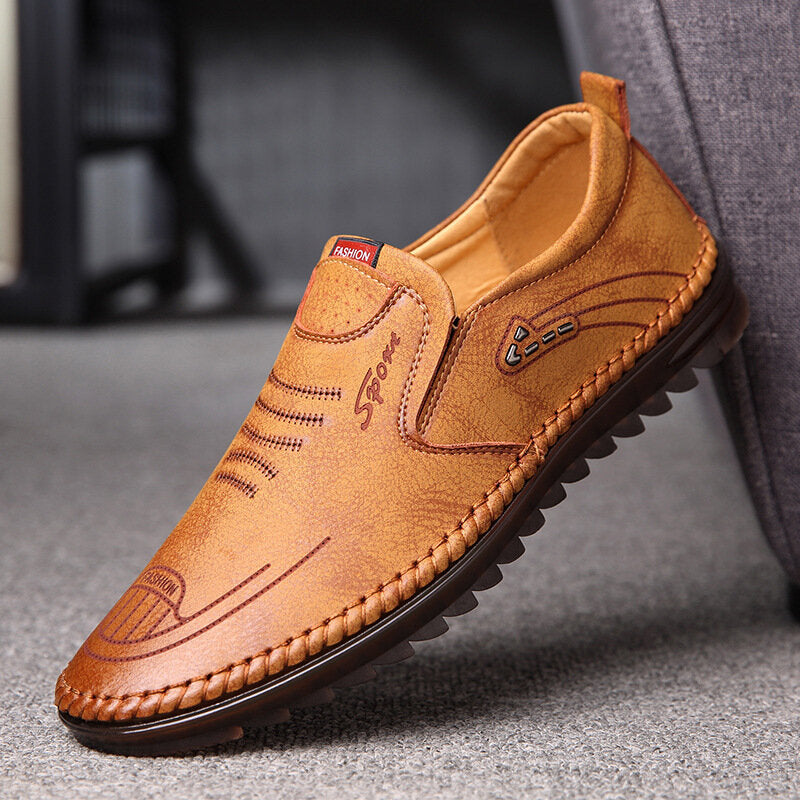 Levoire | Stylé Mocassins Avec Un Style Moderne Braun