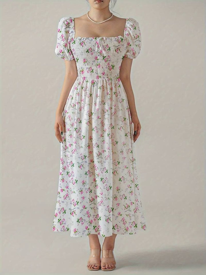 Levoire | Robe Avec Charme Froncé Et Nœud À L'Avant