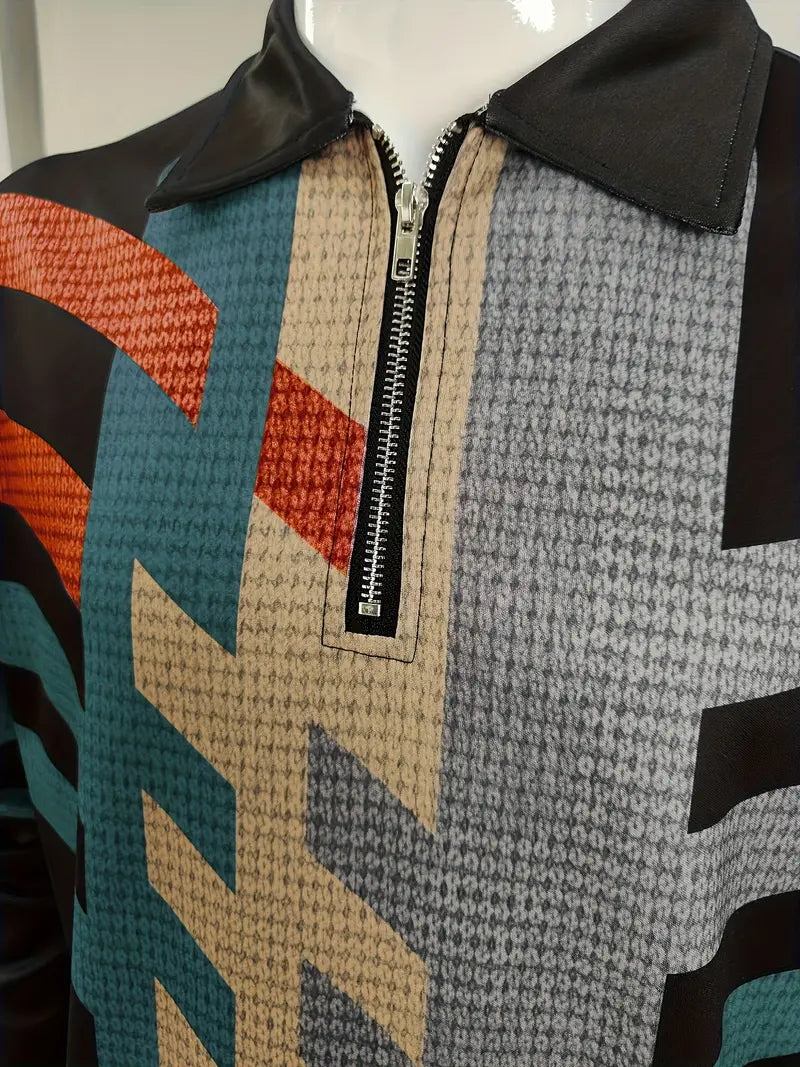Levoire | Chemise Vintage Manches Longues Motif Damier