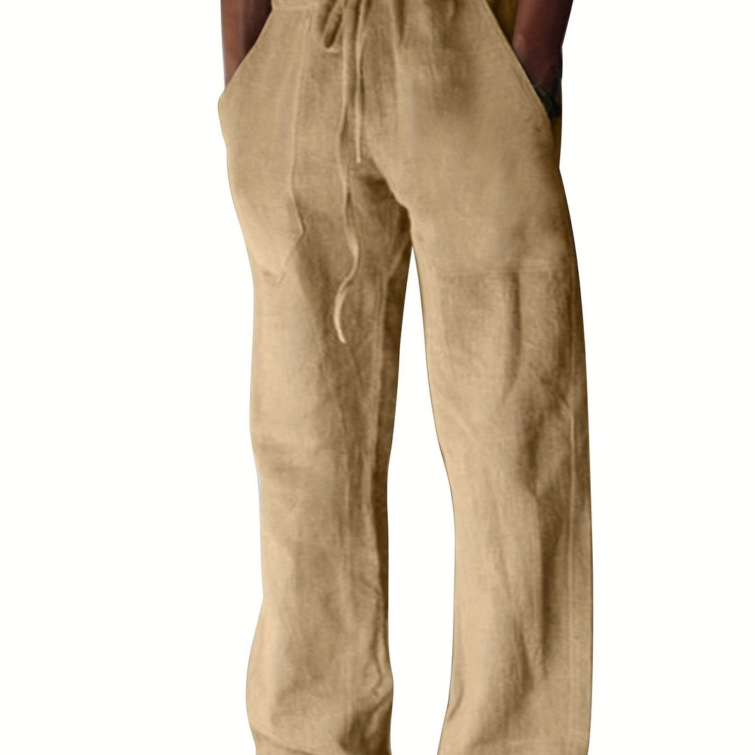 Levoire | Grande Taille Pantalons En Coton Pour Hommes De Loisirs