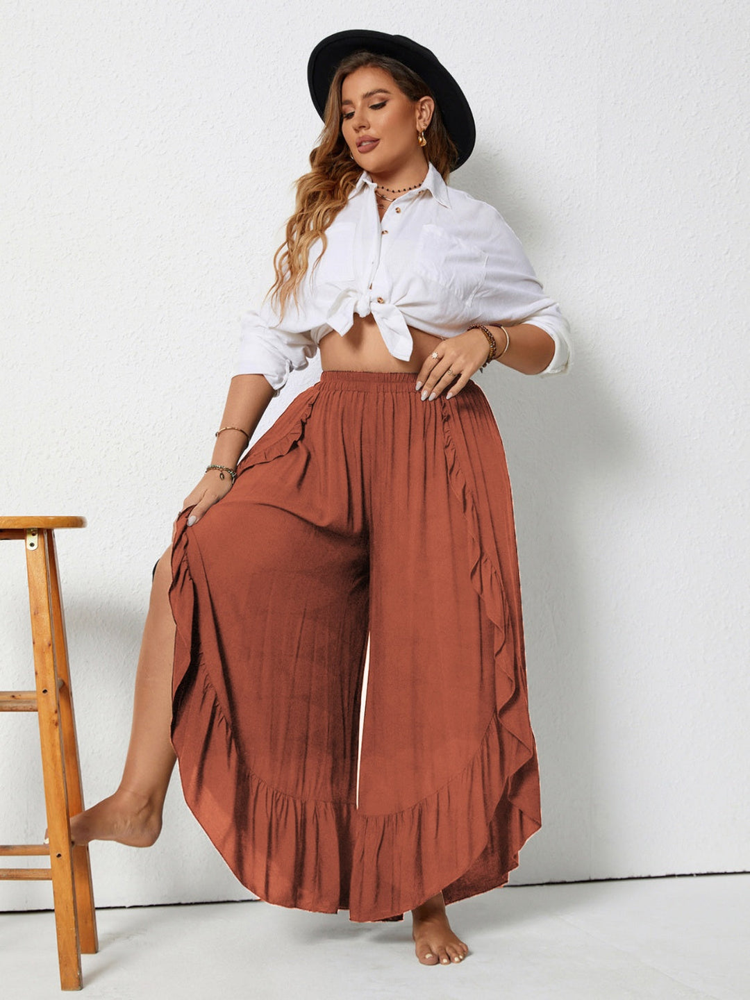 Levoire | Grande Taille Pantalon Volant