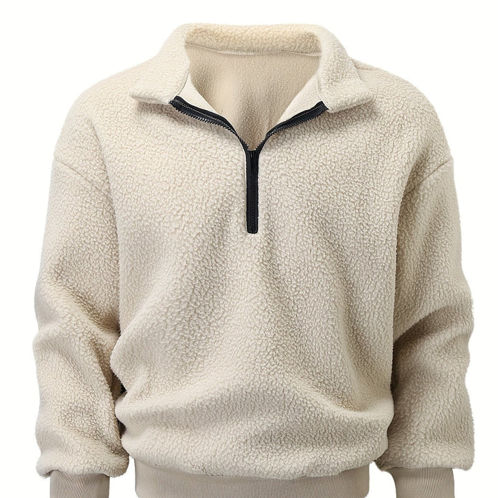 Levoire | Combinaison Fuzzy Fleece Sweatshirt Col V