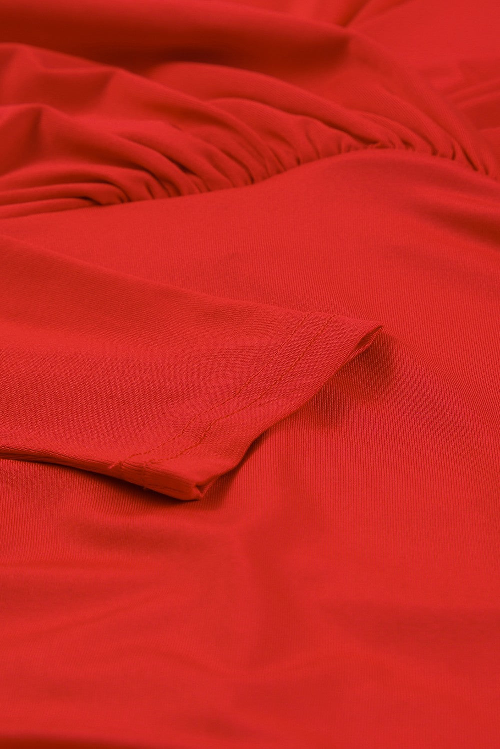 Levoire | Robe Wrap Rouge Tulinen
