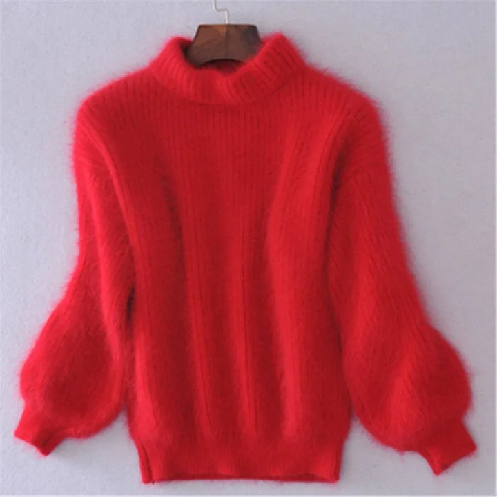 Levoire | Luxe Pull En Angora Doux Rot Une taille