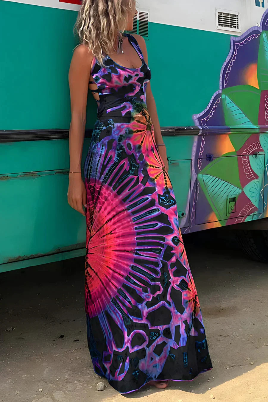 Levoire | Robe Avec Dos Ouvert Noir