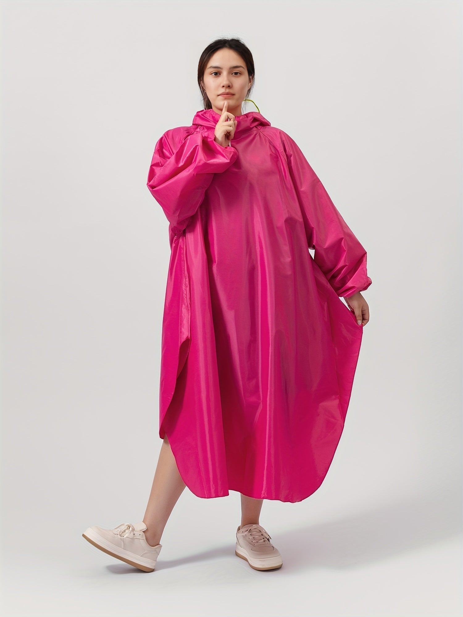 Levoire | Poncho De Pluie Unisexe Imperméable Avec Foulard