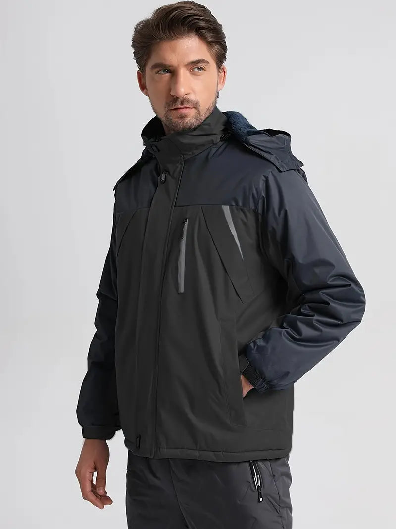 Levoire | Veste À Capuche Imperméable À Manches Longues Avec Fermeture Éclair