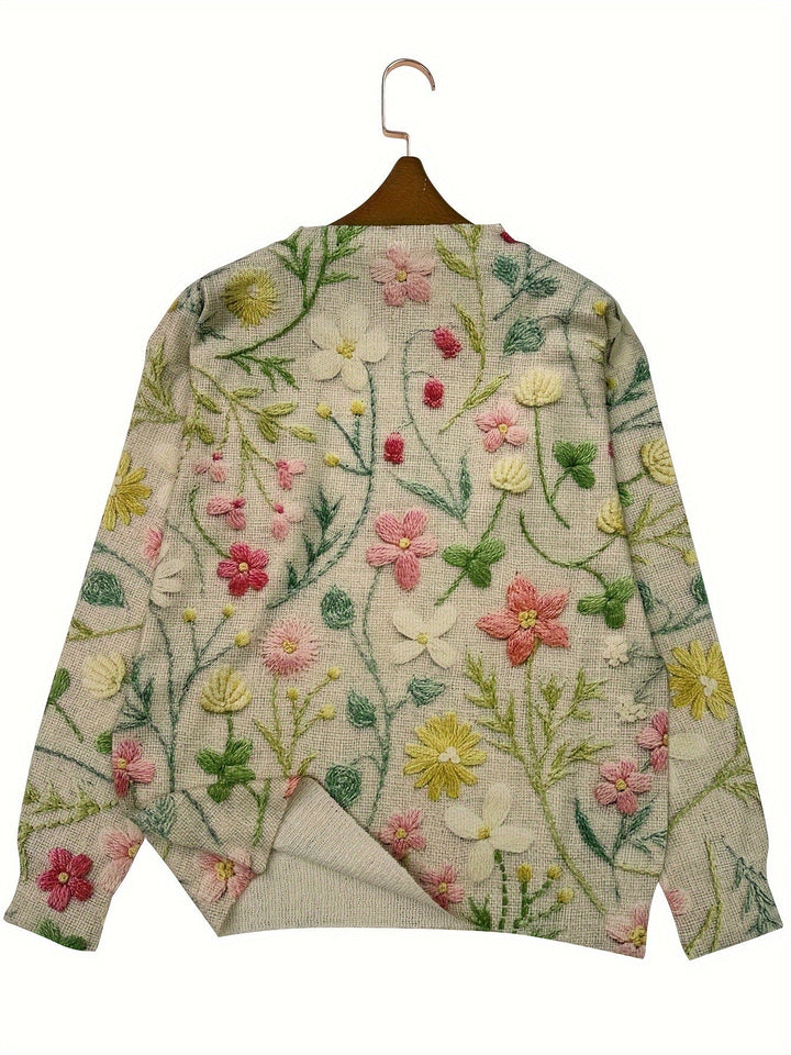 Levoire | Pull Avec Motif Floral