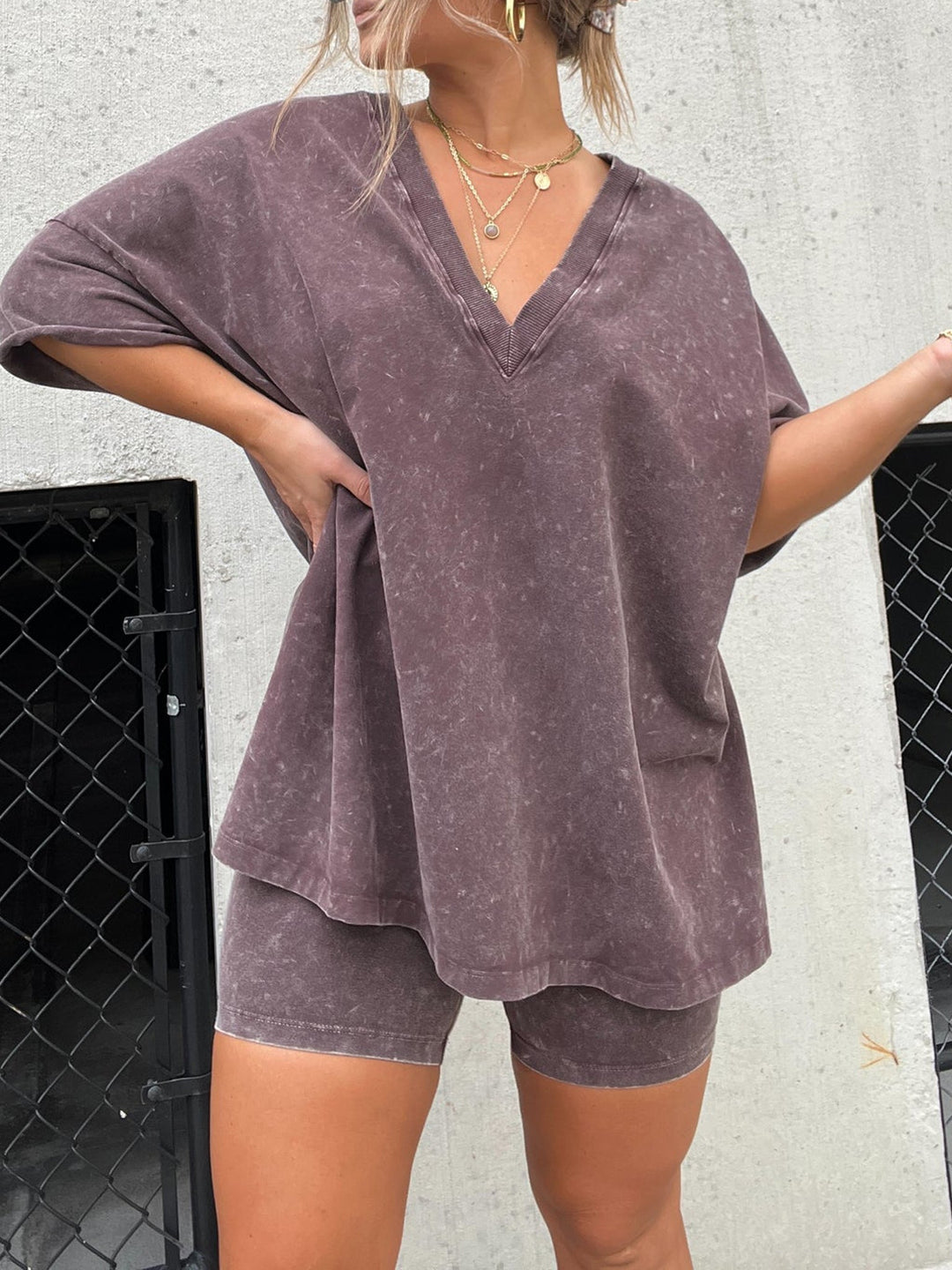 Levoire | Tenue D'Été Confortable Lila