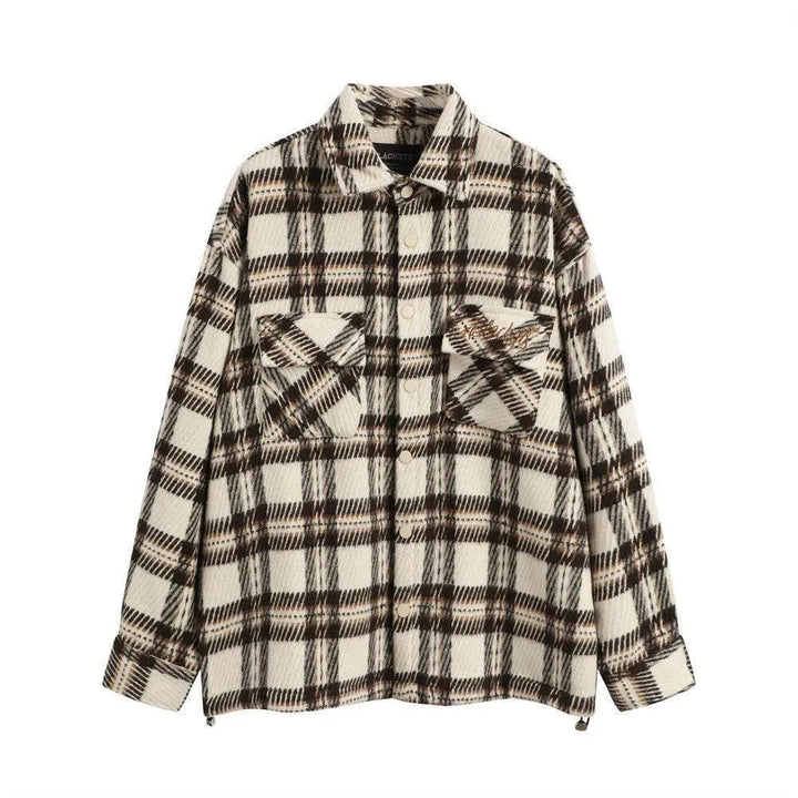 Levoire | Chemise à Manches Longues pour Hommes Abricot