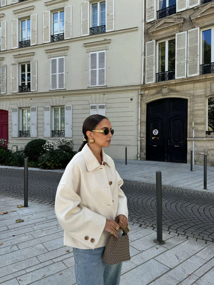 Levoire | Veste Élégante Avec Col Retourné Automne