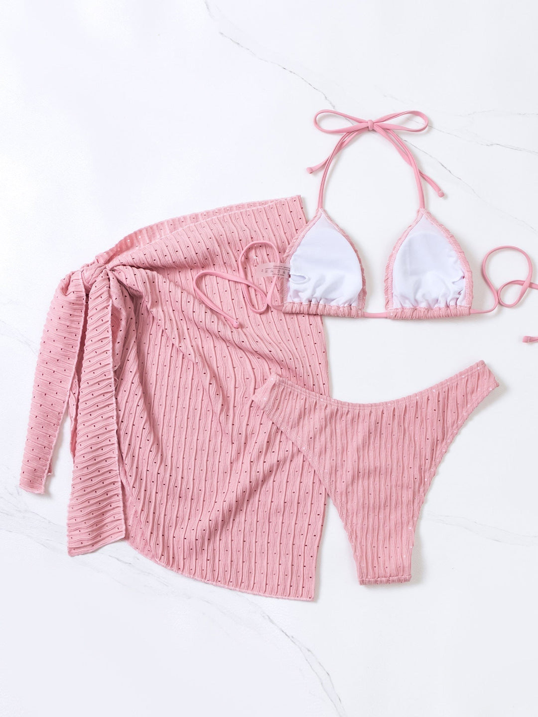 Levoire | Haut De Bikini Triangle Et Jupe (3 Pièces)