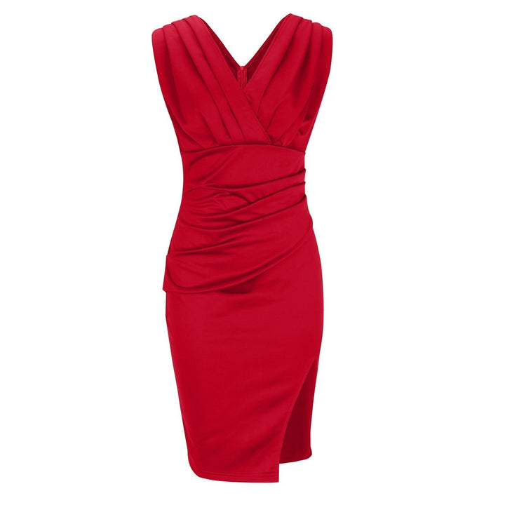 Levoire | Robe chic ajustée à fentes