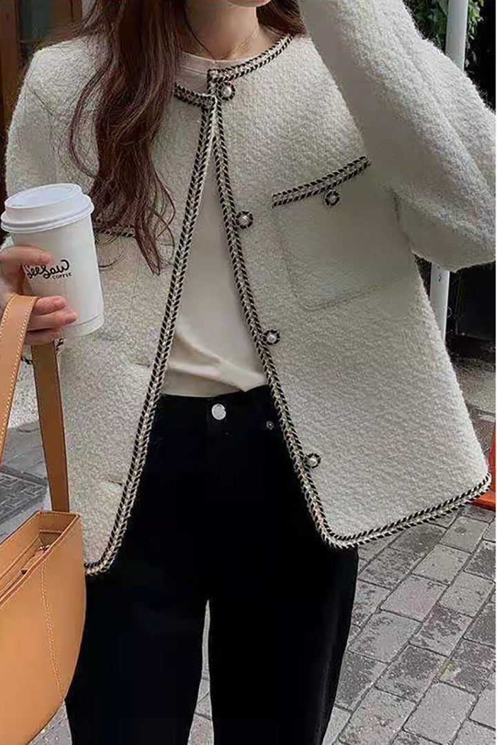 Levoire | Veste En Tweed Brodée En Plusieurs Couleurs