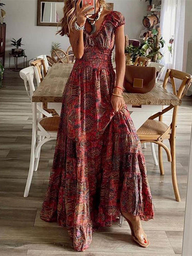 Levoire | Robe Maxi Imprimée Pour Femmes
