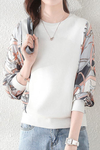 Levoire | PULL AVEC IMPRIMÉ SOUS LES BRAS