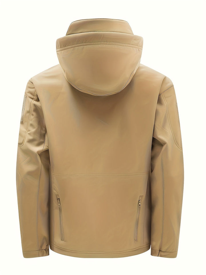 Levoire | Veste Pour Hommes Avec Capuche Et Poches Zippées