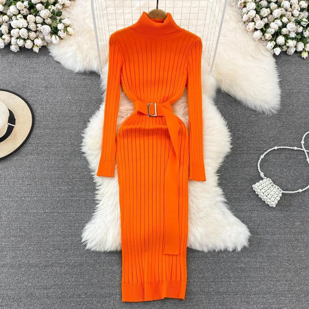 Levoire | Vêtement extensible en tissu tricoté avec enduit en huile Orange Une taille