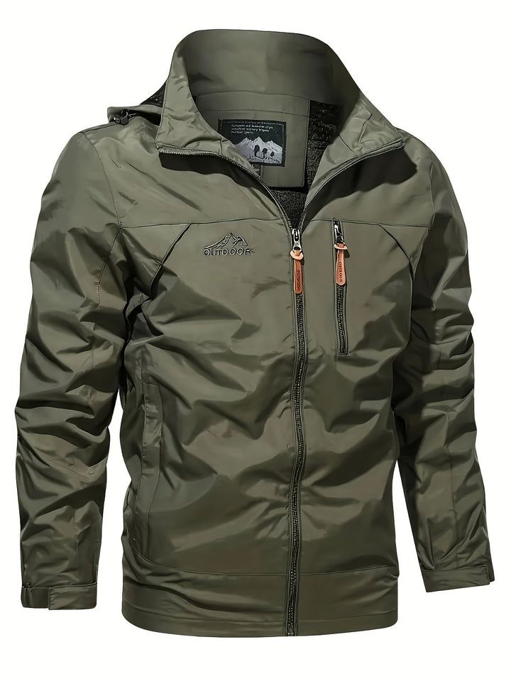 Levoire | Veste De Plein Air Softshell Pour Hommes Avec Capuche