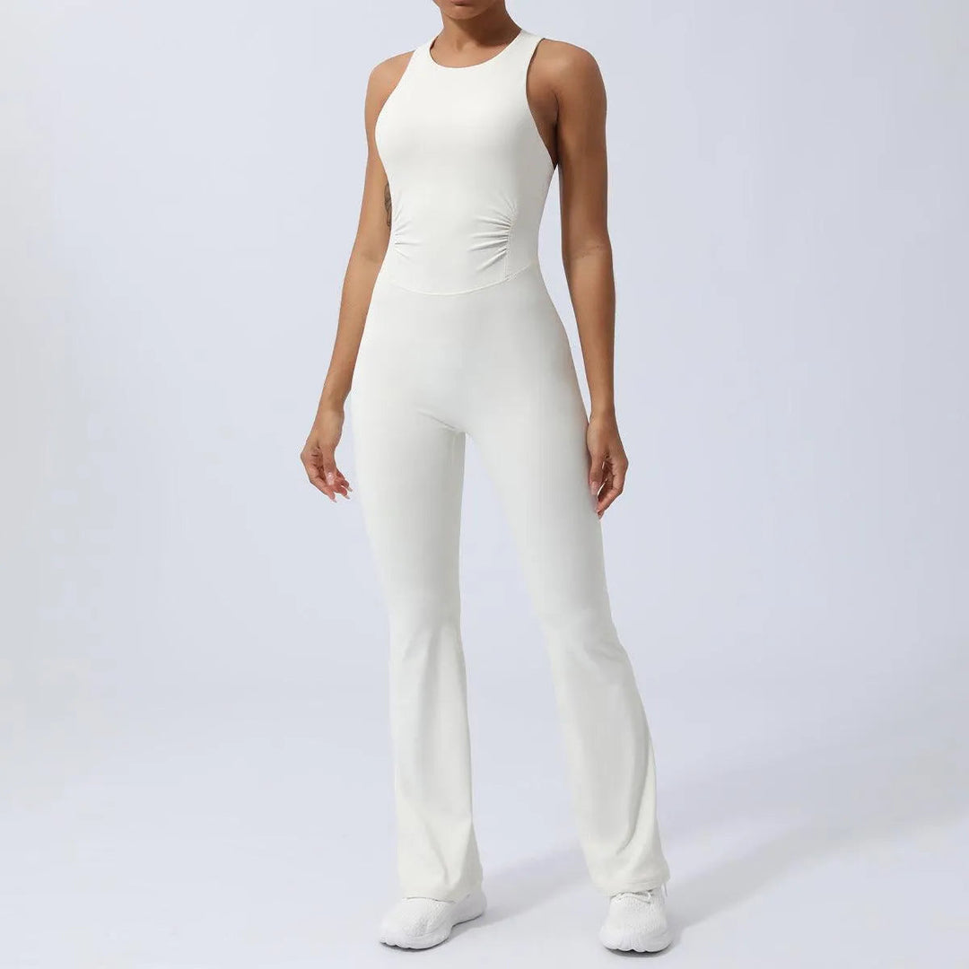 Levoire | Combinaison galbante pour femmes Blanc laiteux Abricot