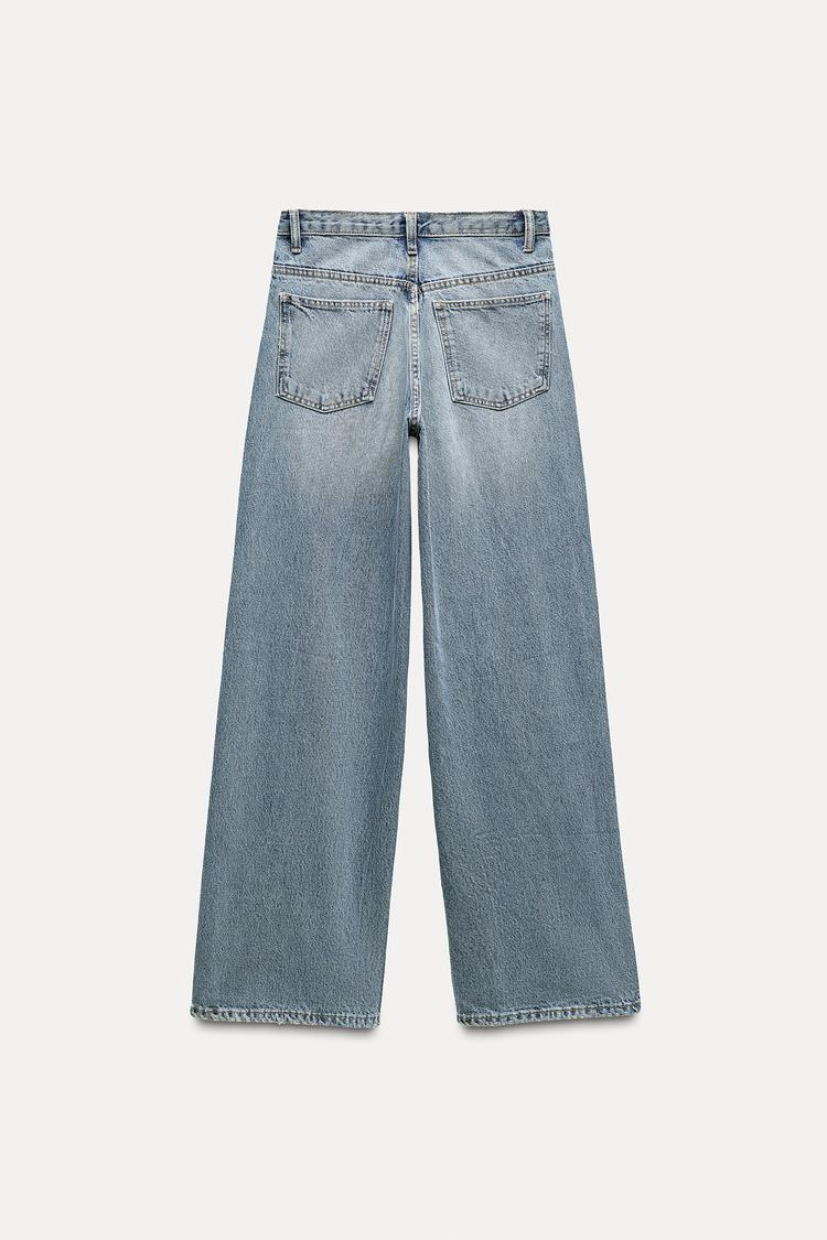Levoire | Taille Haute Ample Forme Ajustée Crossover Bund Jeans