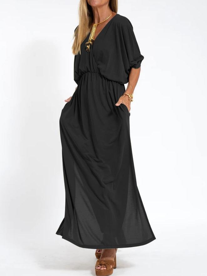 Levoire | Robe Longue D'Été Noir