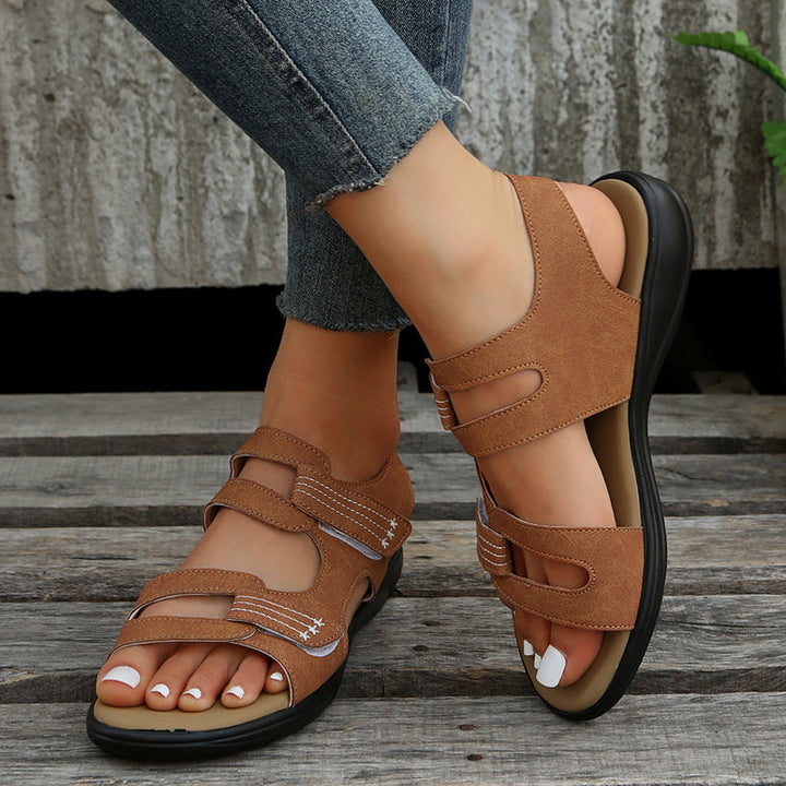 Levoire | Sandales Élégantes Avec Talon Plat