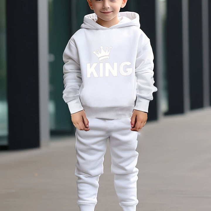 Levoire | Temps Libre Sweat À Capuche Et Ensemble De Jogging Blanc