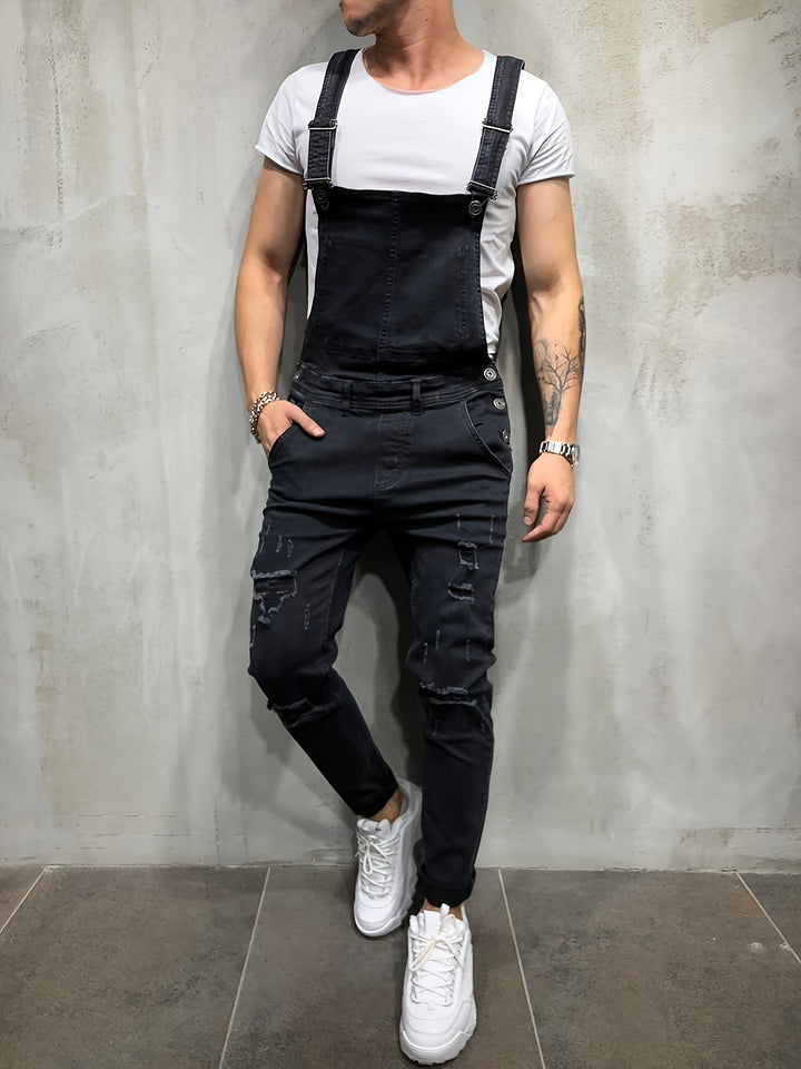 Levoire | Combinaison En Denim Slim Fit Pour Hommes