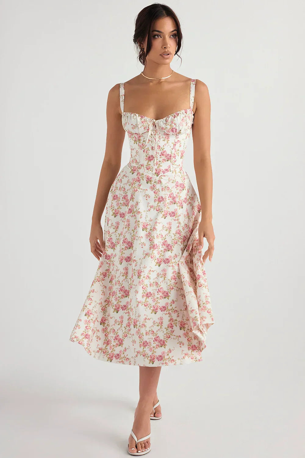 Levoire | Belle et élégante robe Rose pâle
