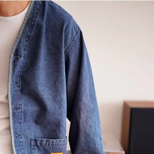 Levoire | Veste De Chorégraphie Classique En Denim Indigo