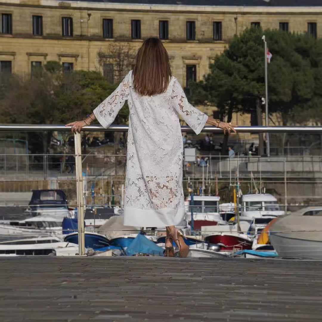 Levoire | Robe En Dentelle Raffinée Pour Femmes