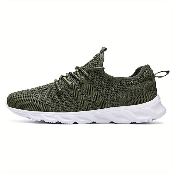 Levoire | Légers, Respirants Chaussures De Course Pour Hommes Avec Antidérapant Olive vert 1 EU40.5