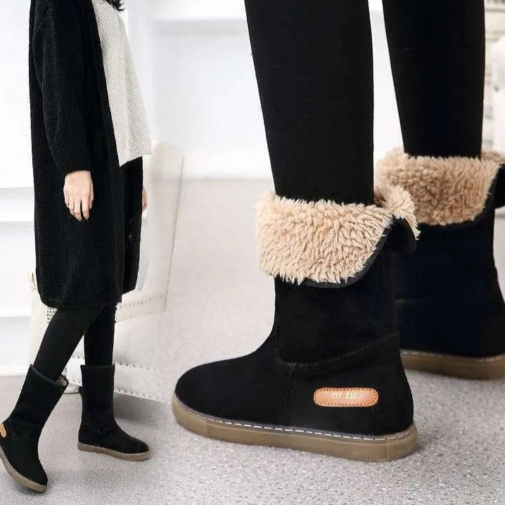 Levoire | Bottes Coupe-Vent Avec Fourrure Doublée Antidérapante