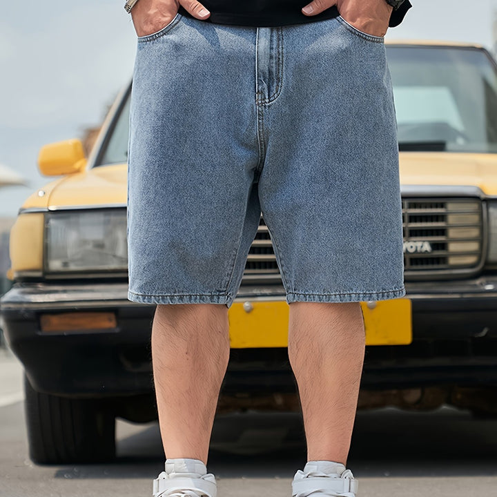 Levoire | Classiques Pantalons En Denim Pour Hommes À Mi-Cuisse