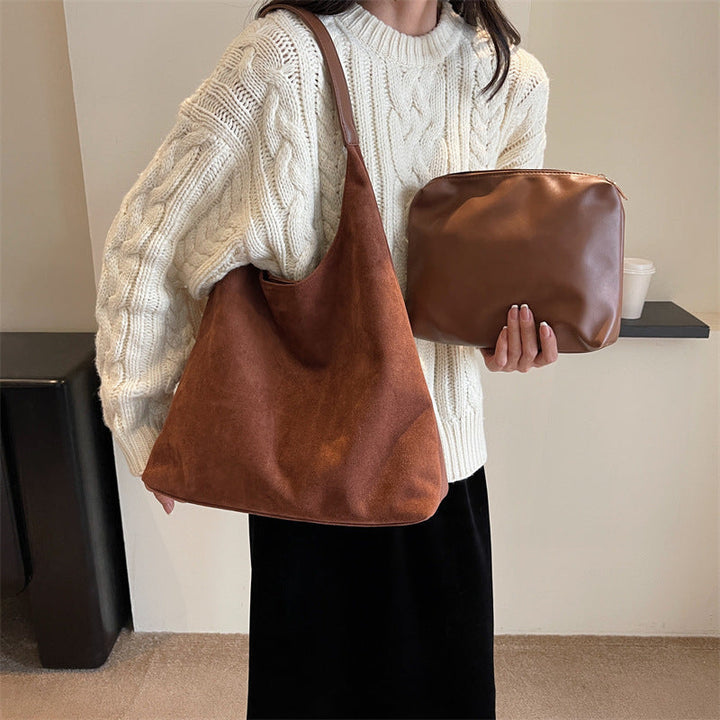 Levoire | Sac à bandoulière en daim doux