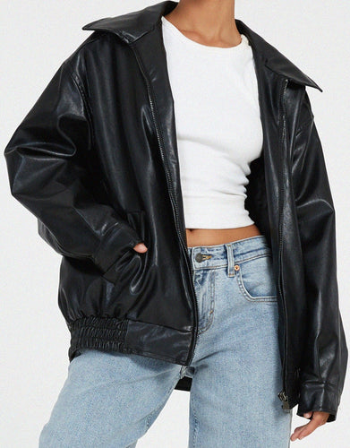 Levoire | Veste À Zip Oversized À Manches Longues