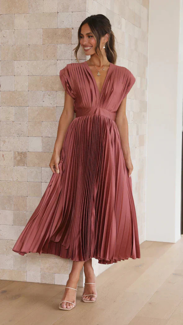 Levoire | Loungewear Élégante Avec Décolleté Et Cordon rouge