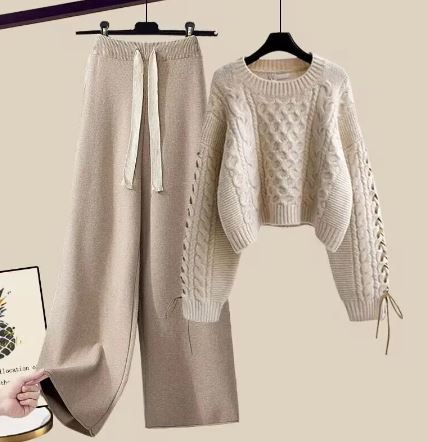 Levoire | Ensemble de pull Ensemble couleur khaki