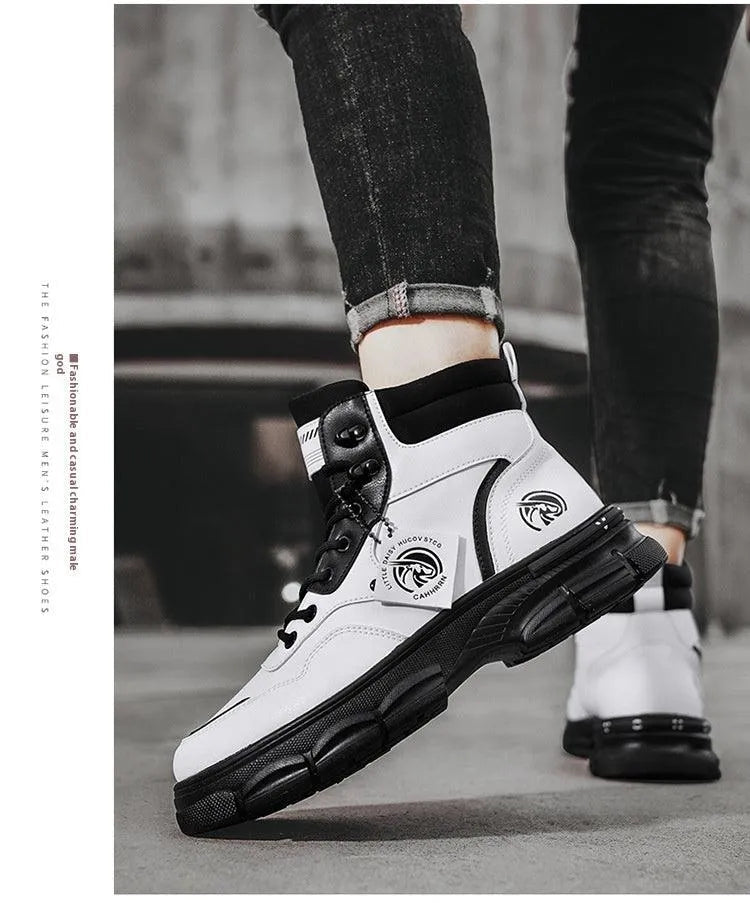 Levoire | Bottes à bord haut dans le style britannique