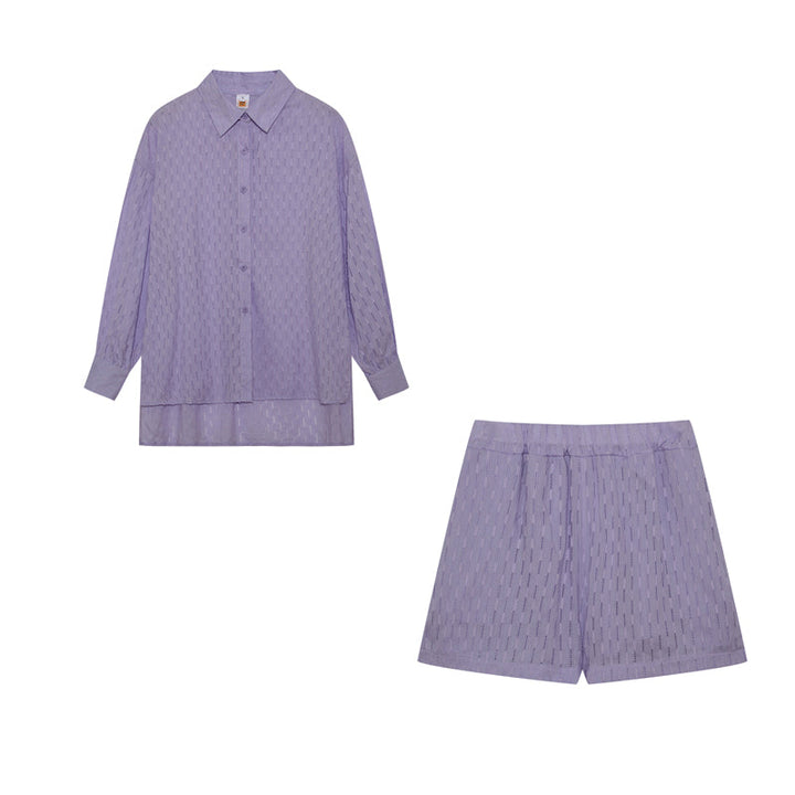 Levoire | Ensemble Chic De Chemise Et Shorts