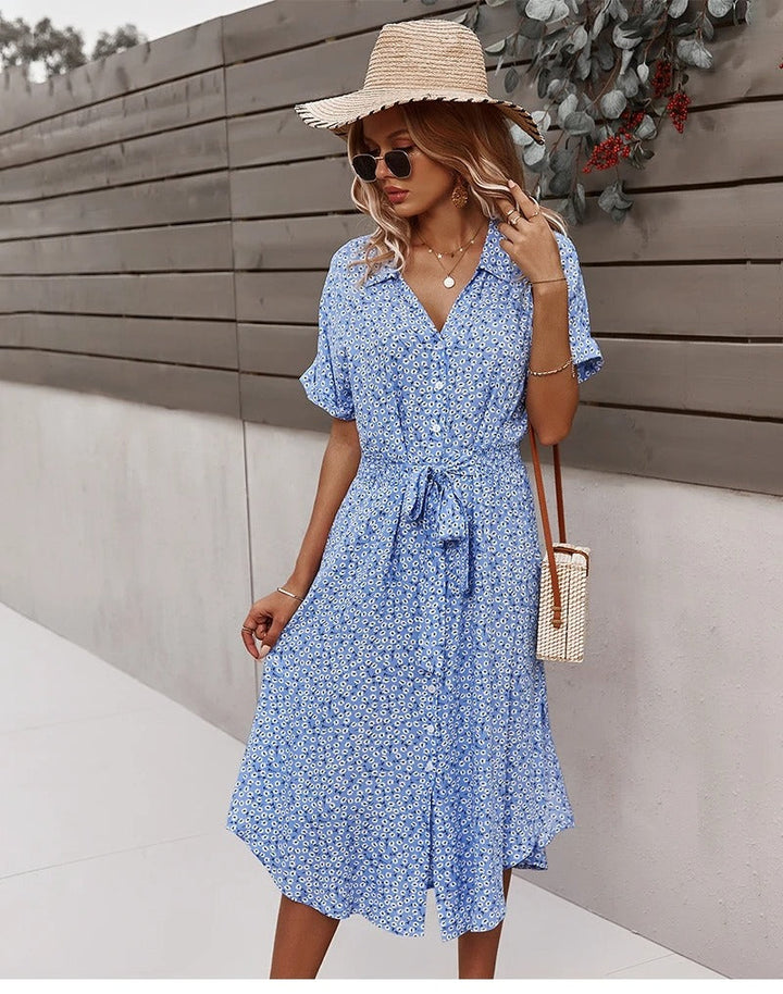 Levoire | Robe À Motif Floral Pour L'Été
