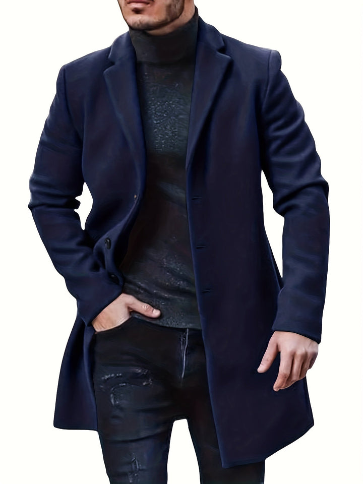 Levoire | Manteau Trench Pour Hommes Élégant Merimustav