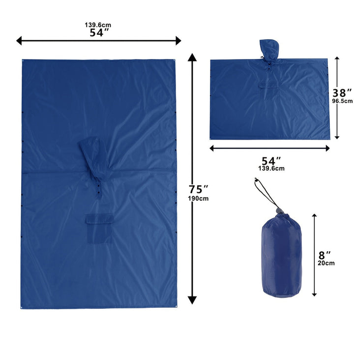 Levoire | Veste De Pluie Réversible Imperméable Avec Capuche