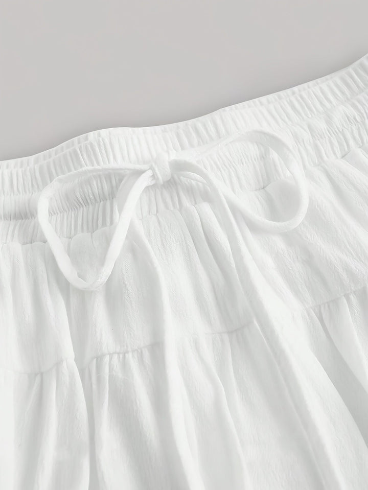 Levoire | Taille Haute Vie A-Ligne Mini-Jupe