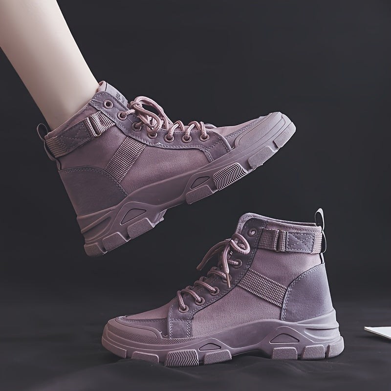 Levoire | Bottes Modestes Mi-Hauteur Lilas