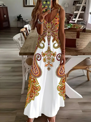 Levoire | Robe Cami À Décolleté En V Avec Motif Floral, Un Autre Style