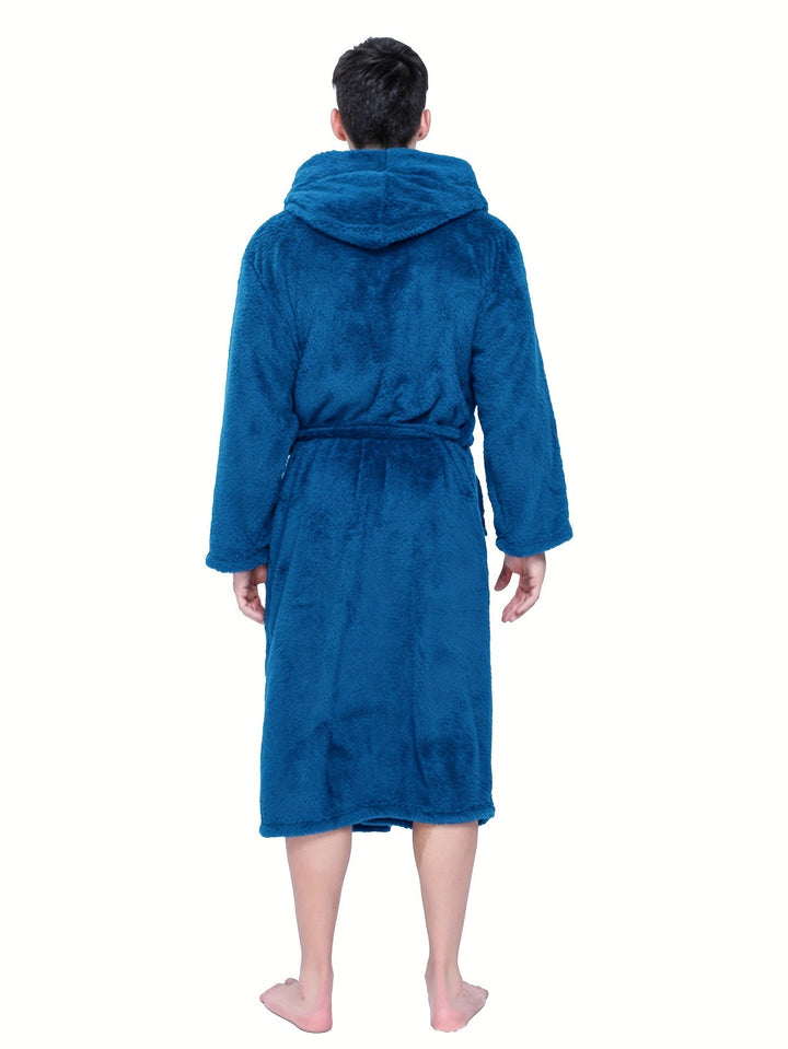 Levoire | Peignoir Pour Homme Chaud Et Doux Dans Une Teinte Unie