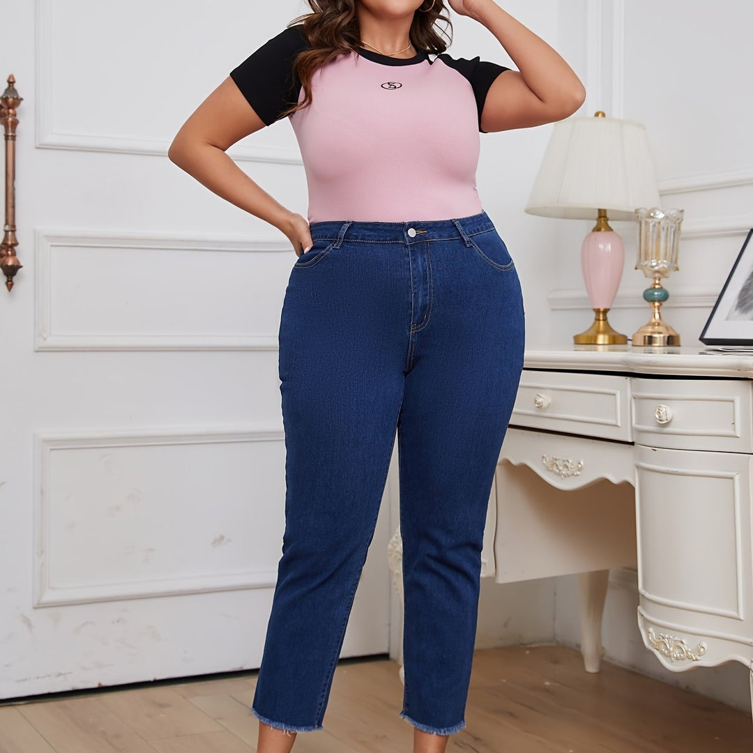 Levoire | Jeans Simples Grande Taille