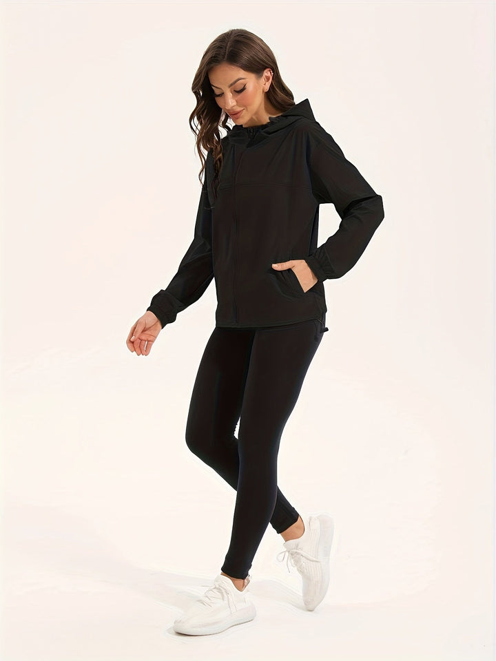 Levoire | Veste De Sport Légère Et Déperlant Avec Capuche